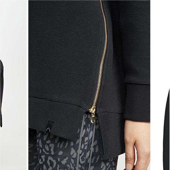 EUC Varley Manning Sweatshirt Sz. S Black - Picture 4 of 5